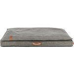 BE NORDIC Föhr mattress, with topper, 100 × 70 cm, dark grey