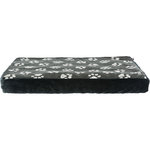 Cojín Jimmy, cuadrado, 100 × 70 cm, Negro