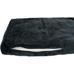 Jimmy cushion, square, 120 × 80 cm, black