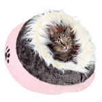 Cueva Suave Minou, 35 x 26 x 41 cm, Rosa-Gris