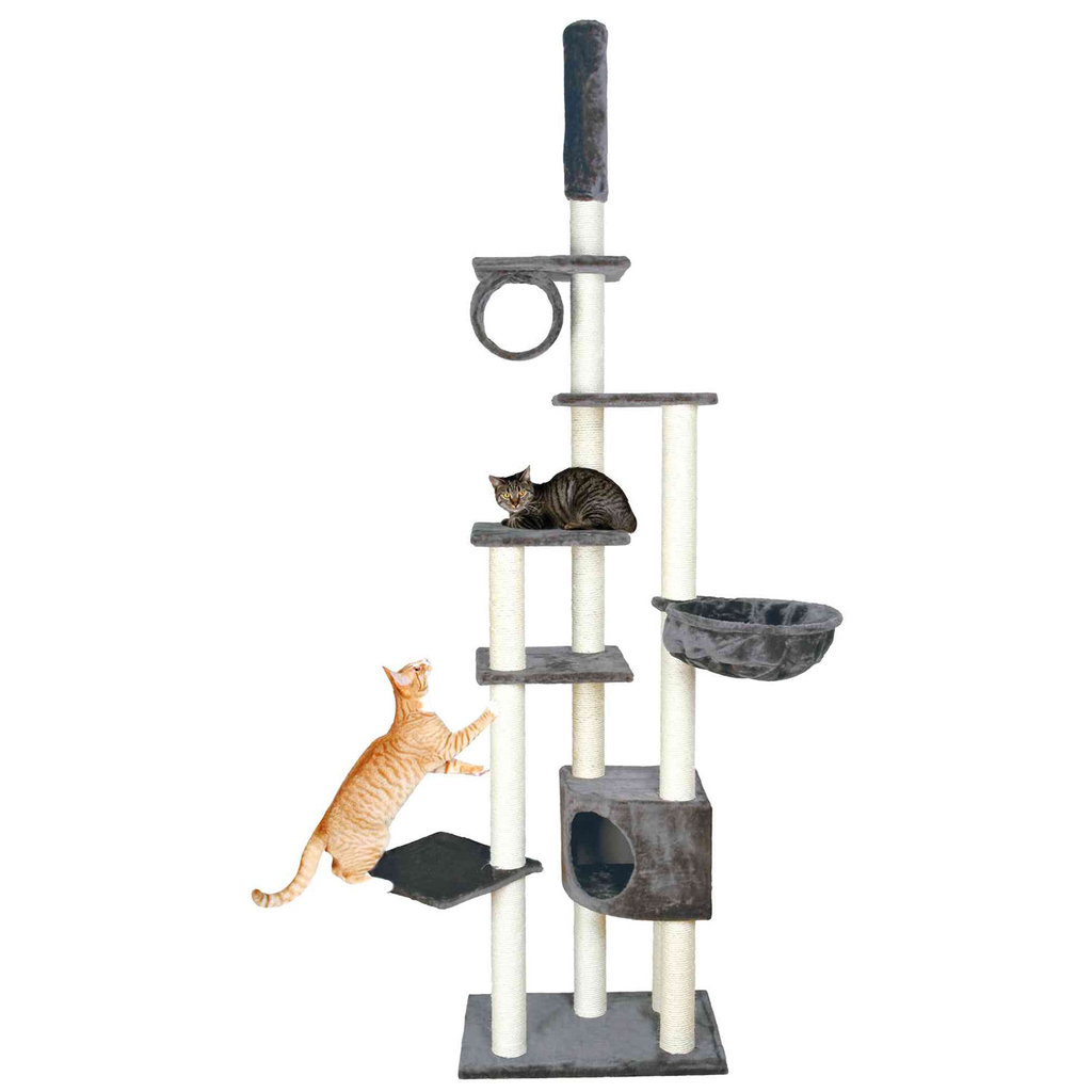 Madrid scratching post, floor to ceiling, 245–270 cm, beige