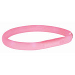 Banda con Luz Flash USB, M–L, 50 cm/18 mm, Rosa