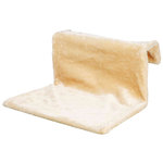 Cama Radiador, Peluche, 48 x 26 x 30 cm, Beige