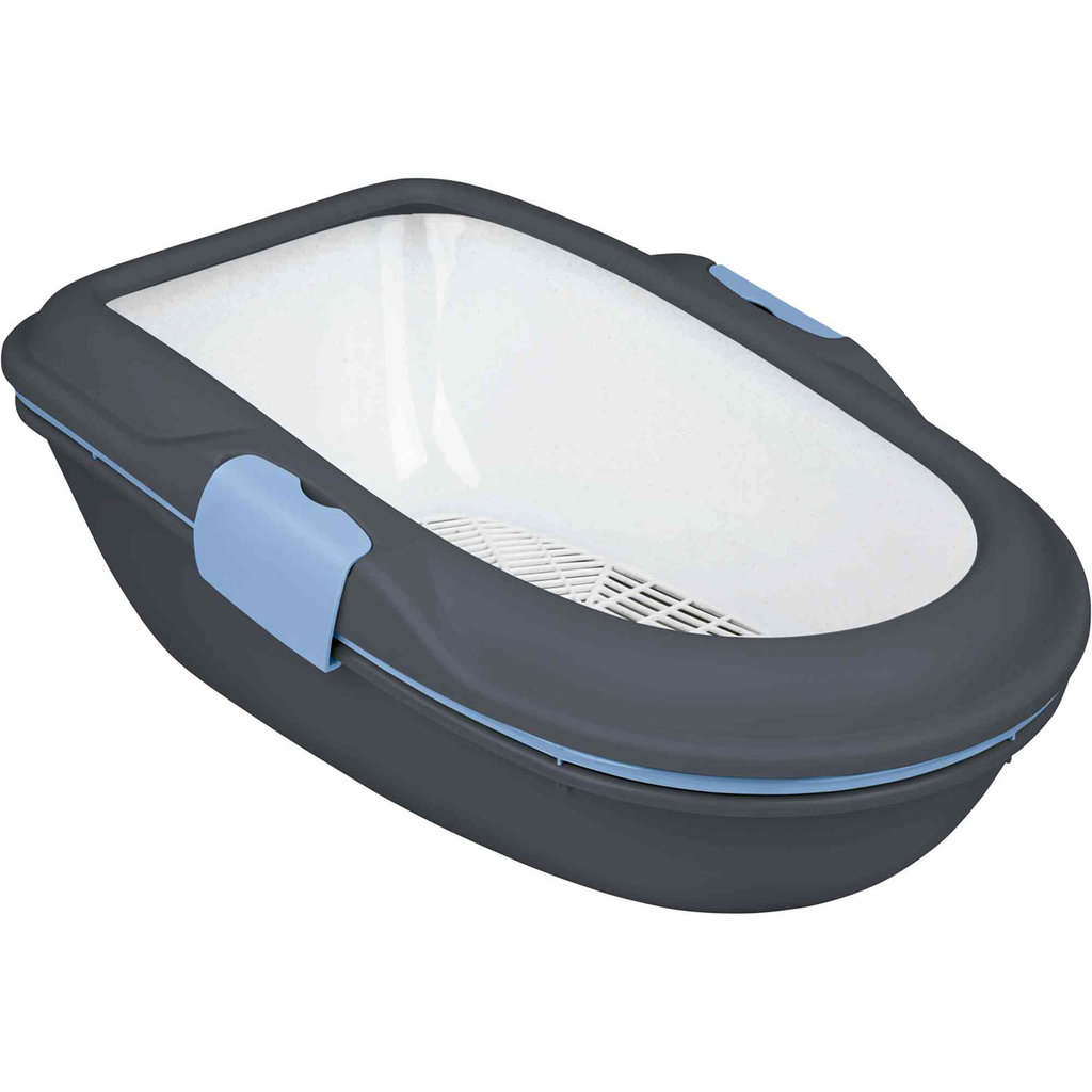 Bandeja Higiénica Berto, 39 x 22 x 59 cm, Gris-Azul-Granito