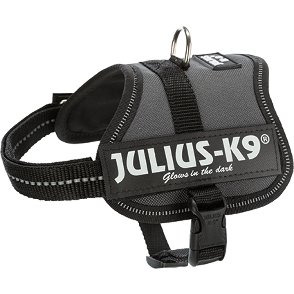 Julius-K9® Powerharness, Baby 1/XS: 30–40 cm/18 mm, anthracite