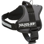 Julius-K9® Powerharness, 3/XL–XXL: 82–116 cm/50 mm, anthracite