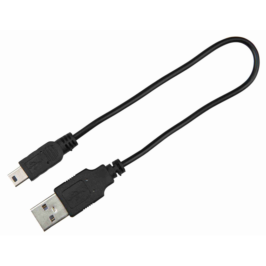Aro Flash USB, Silicona, XS–XL, 70 cm/ø10 mm, Rojo