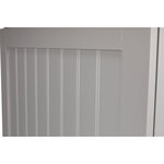 Casa para WC Gatos, 49 × 51 × 51 cm, gris