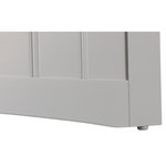 Casa para WC Gatos, 49 × 51 × 51 cm, gris