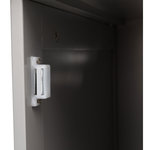 Casa para WC Gatos, 49 × 51 × 51 cm, gris