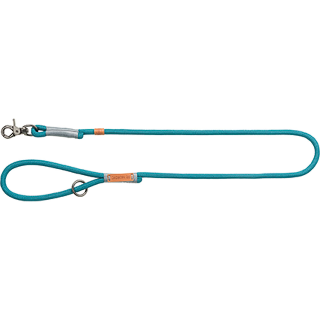 BE NORDIC leash, L–XL: 1.00 m/ø 13 mm, petrol/light petrol/grey/light grey