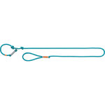 BE NORDIC retriever leash, L–XL: 1.70 m/ø 13 mm, petrol/light petrol/grey/light grey