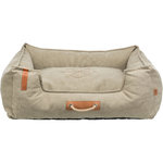 Cama BE NORDIC Föhr, cuadrado, 60 × 50 cm, Arena
