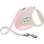 flexi STYLE, tape leash, M: 5 m, pink