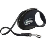 flexi STYLE, Cinta Enrollable, S: 3 m, Negro