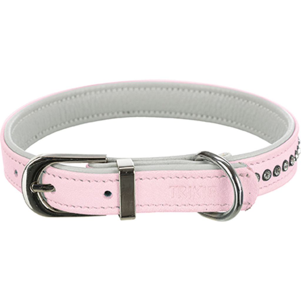 Collar Active Comfort con Piedrecitas, S–M: 27–33 cm/15 mm, Rosa