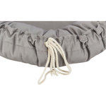 Felia bed/cushion, round, ø 60 cm, taupe