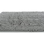 Alfombrilla Absorbe Suciedad, impermeable, 120 × 80 cm, Gris