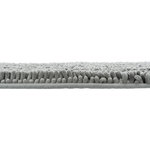 Alfombrilla Absorbe Suciedad, impermeable, 120 × 80 cm, Gris