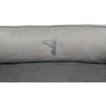 Cama Leni, cuadrada, 100 × 70 cm, Arena-Gris