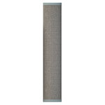 Poste de rascado con alfombra de sisal, ø 9 × 48 cm, Gris