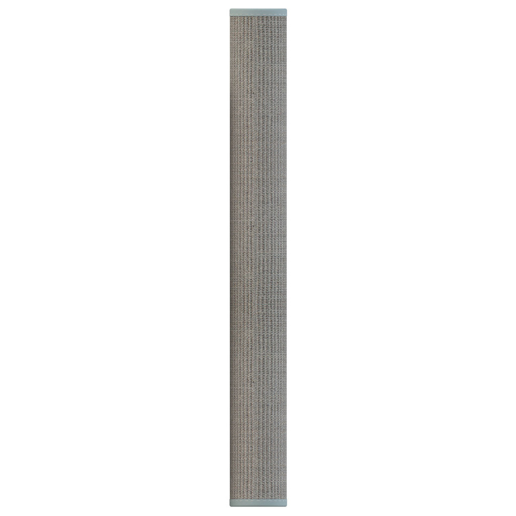 Poste de rascado con alfombra de sisal, ø 9 × 78 cm, Gris