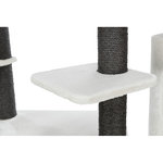 Poste Rascador XXL Lionello, 183 cm, Crema-Gris