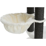 Poste Rascador XXL Lionello, 183 cm, Crema-Gris
