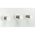 Set de pared 3, 3 pasos, 3 × ø 18 × 22 cm, Blanco-Gris