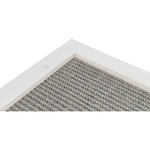 Scratching board with wooden frame, 28 × 78 cm, grey/white