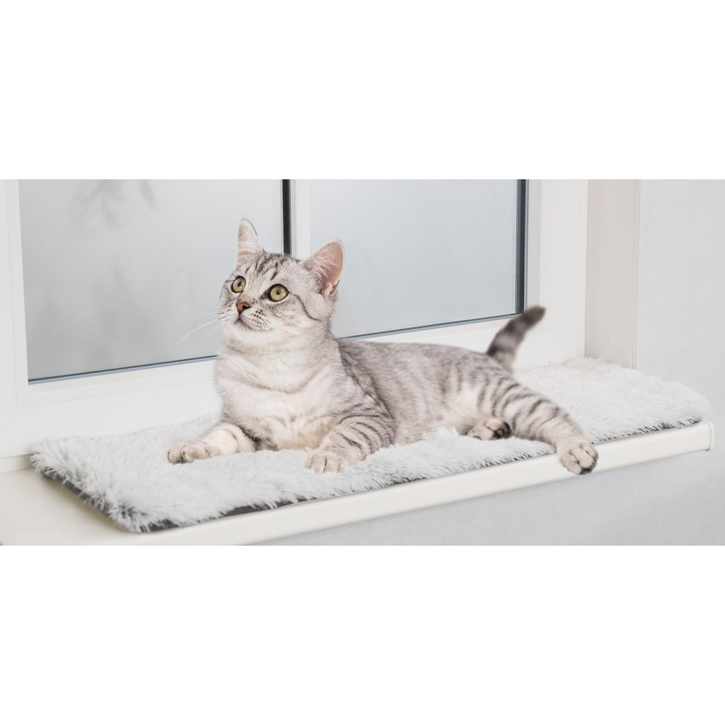 Harvey lying mat for windowsills, 90 × 28 cm, white-black