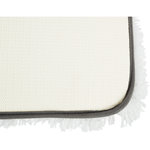 Harvey lying mat for windowsills, 90 × 28 cm, white-black