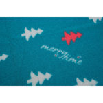 20 Xmas Nivia fleece blankets, 100 × 70 cm & 150 × 100 cm, sorted