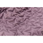 Saco de peluche Estelle, 34 × 20 × 45 cm, baya/gris