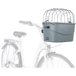 Cesta para Bicicleta, Gris, 42 × 39 × 30 cm