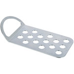 Placa de accionamiento con soporte para perros, 12 × 31 cm