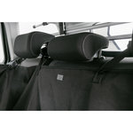 Funda Protectora Asientos Coche con partes laterales, divisible , Negro, 1,55 × 1,30 m