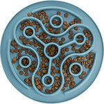 Slow Feeding Mantel para Alimento , Azul, ø 28 cm