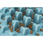 Slow Feeding Mantel para Alimento Pilares , Azul, ø 35 cm