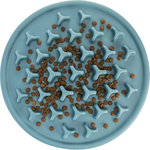 Slow Feeding Mantel para Alimento Pilares , Azul, ø 35 cm