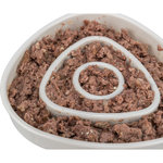 Slow Feeding bowl, plastic/TPR, 0.35 l/15 × 15 cm, grey