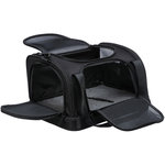 Fly airline carrier, 28 × 25 × 45 cm, black