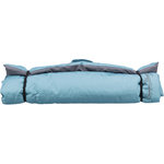 Samoa Classic travel blanket, 120 × 80 cm, ice blue/grey
