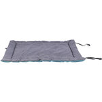 Samoa Classic travel blanket, 120 × 80 cm, ice blue/grey