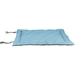 Samoa Classic travel blanket, 120 × 80 cm, ice blue/grey