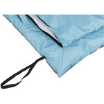 Samoa Classic travel blanket, 120 × 80 cm, ice blue/grey