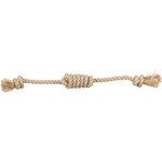 Playing rope, hemp/cotton, 48 cm