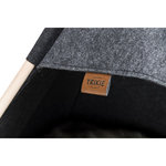 Cueva Tipi, Antracita, 70 × 70 × 70 cm