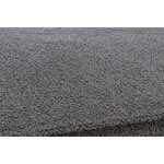 Be Eco Coline cushion, square, 120 × 80 cm, dark grey