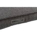 Be Eco Coline cushion, square, 120 × 80 cm, dark grey